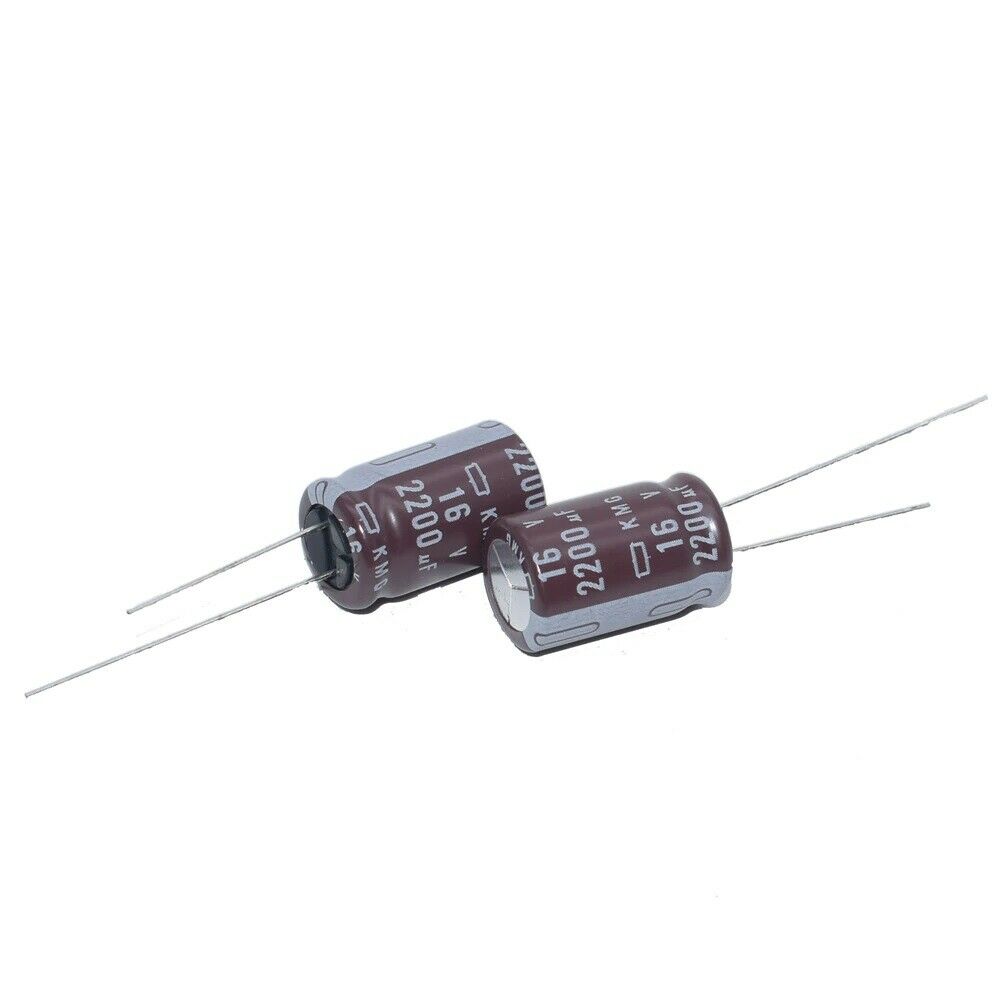 16v 2200uF Aluminum Electrolytic Capacitor (10 pack)