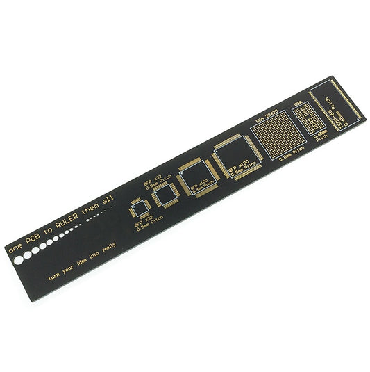PCB Reference Ruler v2 - 6" - one pcb to ruler them all