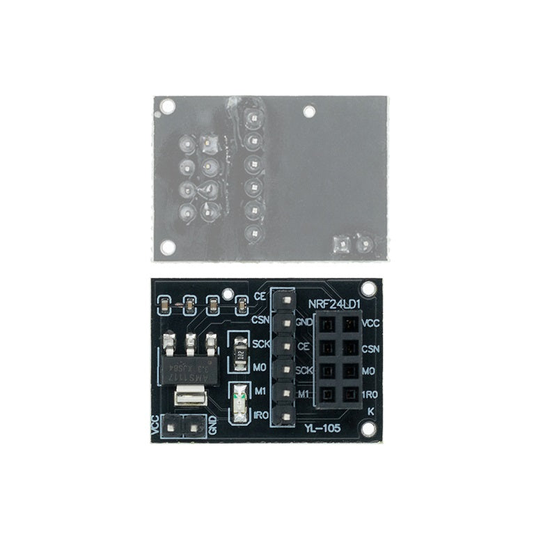 NRF24L01 WirelessSocket Adapter on-board AMS1117-3.3 for 8pin Module (3 Pack)