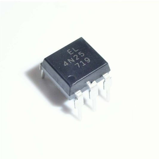 10PCS EL4N25 4N25 new optocoupler photoresistor DIP-6 IC