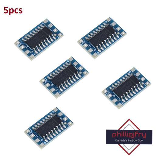 5pcs/lot mini RS232 MAX3232 Levels to TTL level converter board serial converter board