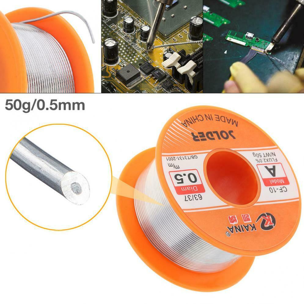 Solder Wire 0.8mm 63/37 Solder with Flux Tin Welding Wire