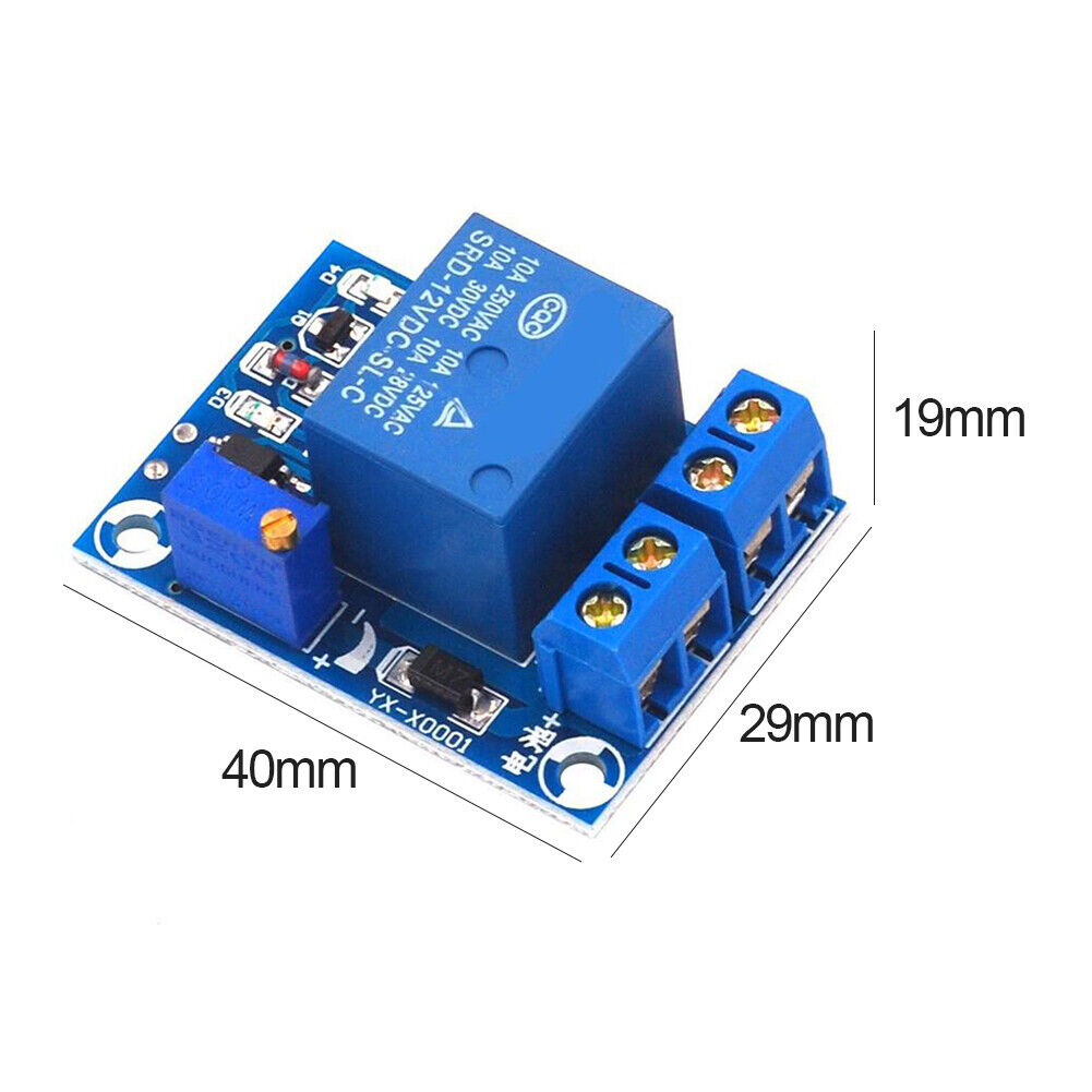 DC 12V Battery Under-voltage Low Voltage Cut off Recovery Protection Module Board