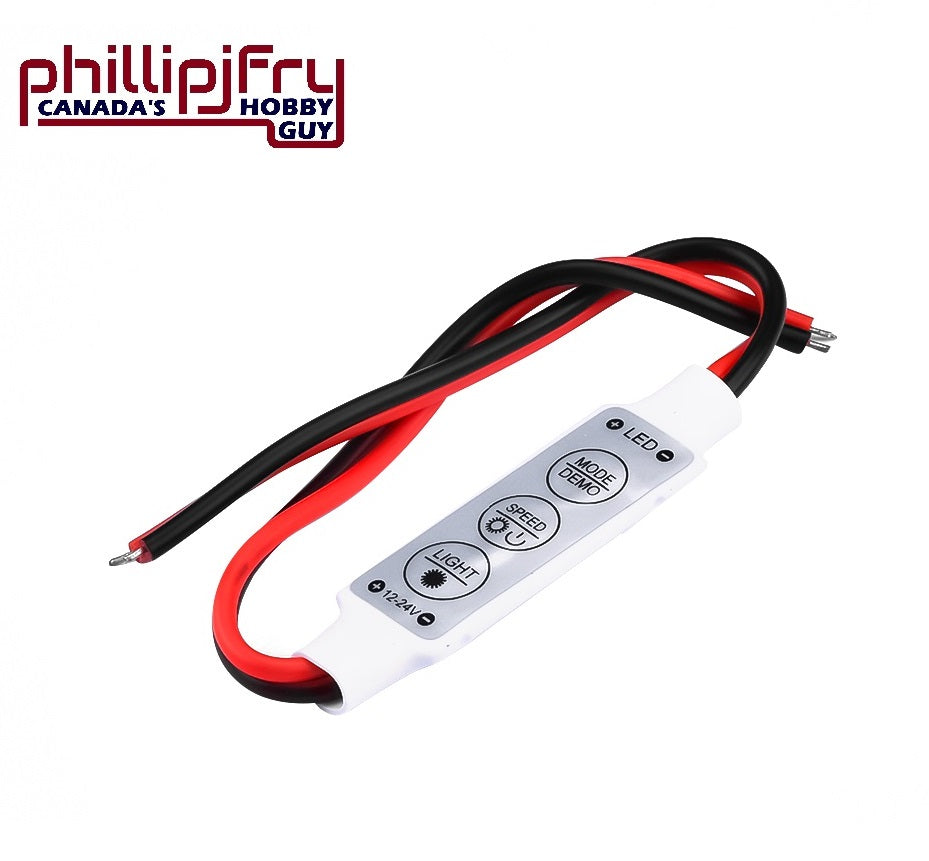 DC 12V 3 Keys Single Color LED Controller Brightness Dimmer Switch For 5050 3528 5630 Led Strip