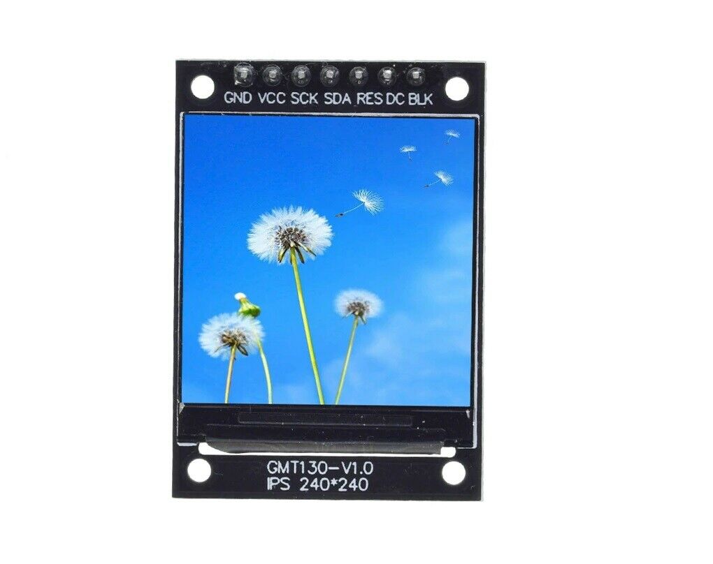 1.3 inch TFT IPS LCD Display Module 240x240 SPI ST7789