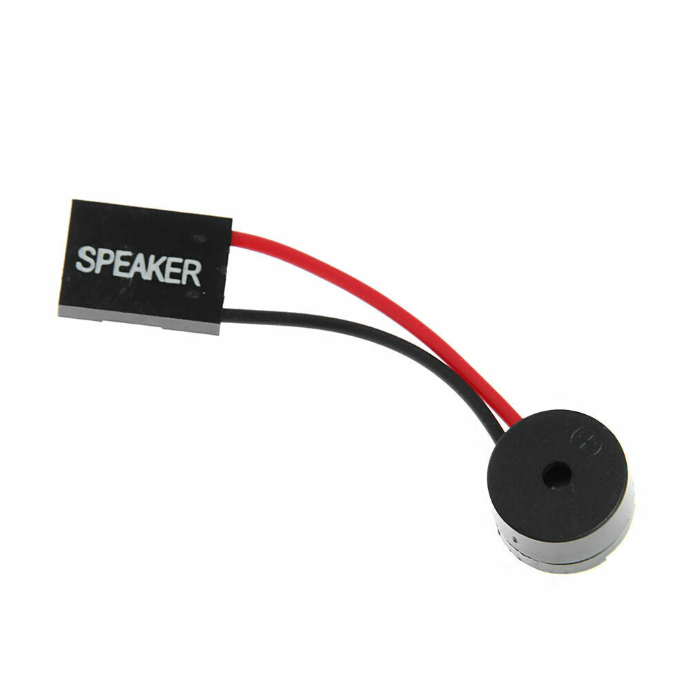 PC Speaker Computer Mini Plug In Speaker for Motherboard Buzzer (2 pack)