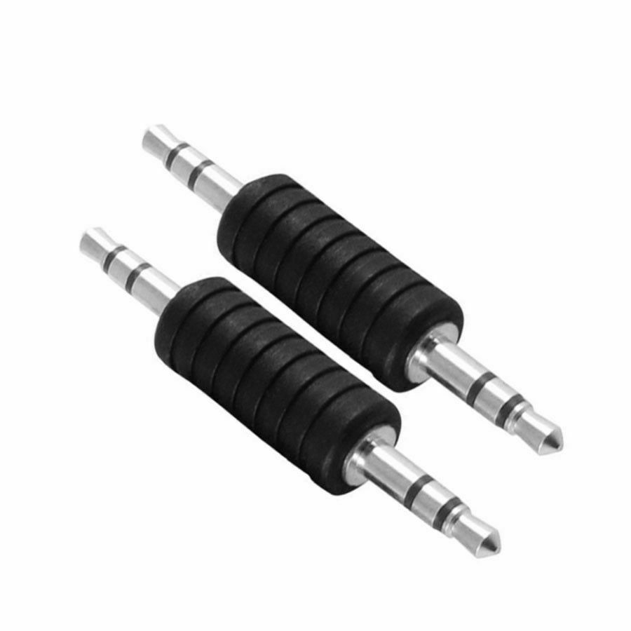 3.5mm Stereo Male to Male Audio Coupler. Connector/Adapter