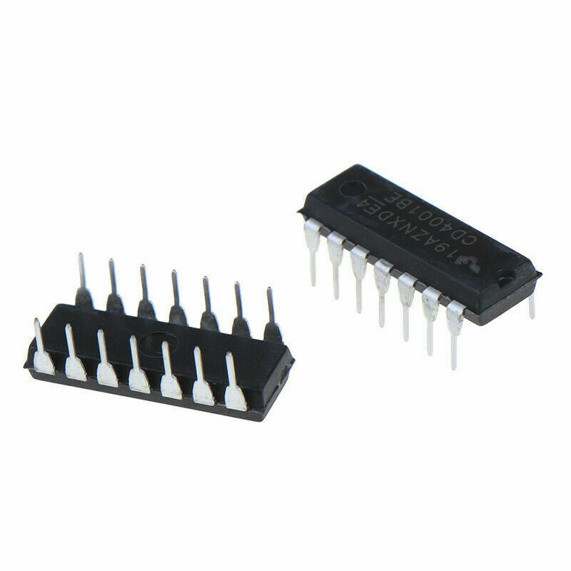 CD4001BE 4-ch, 2-input, 3-V to 18-V NOR gates (10 pack)