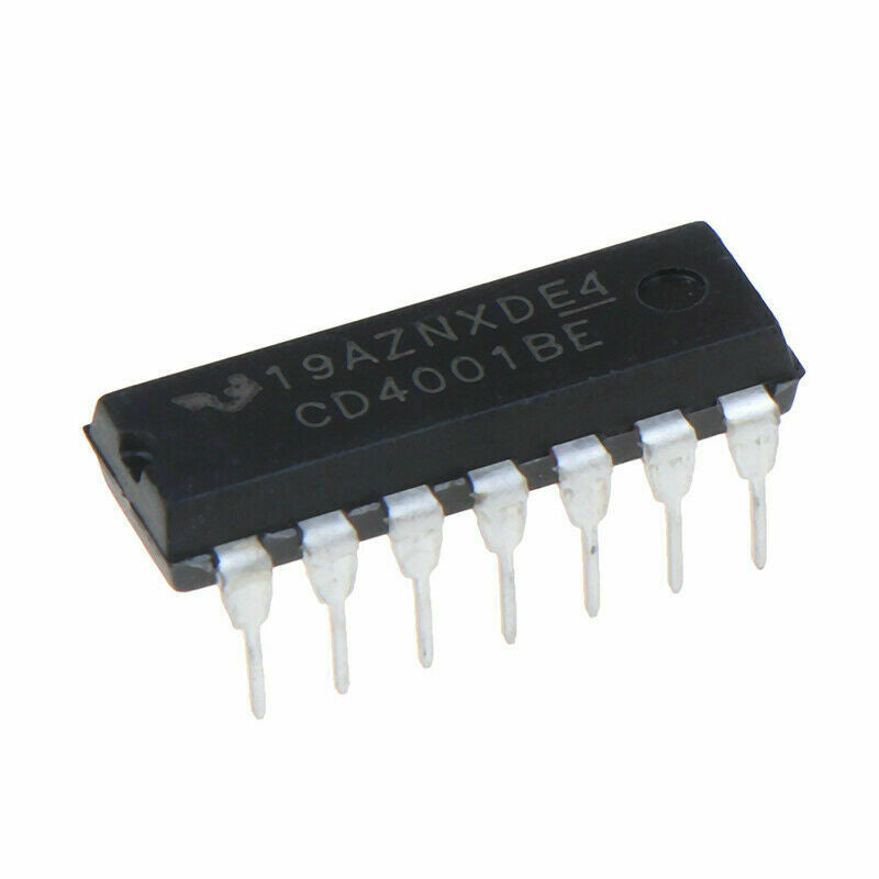 CD4001BE 4-ch, 2-input, 3-V to 18-V NOR gates (10 pack)