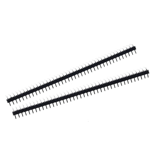40Pin 1x40P Right Angle Single Row Pin Header Strip 2.54mm Pitch (10 pack)