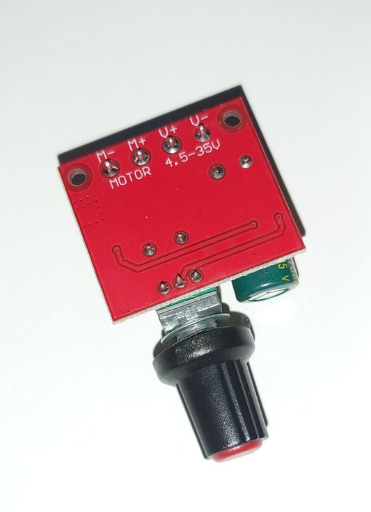 Mini PWM DC Motor Speed Controller Switch LED Dimmer 4.5V~35V 5A