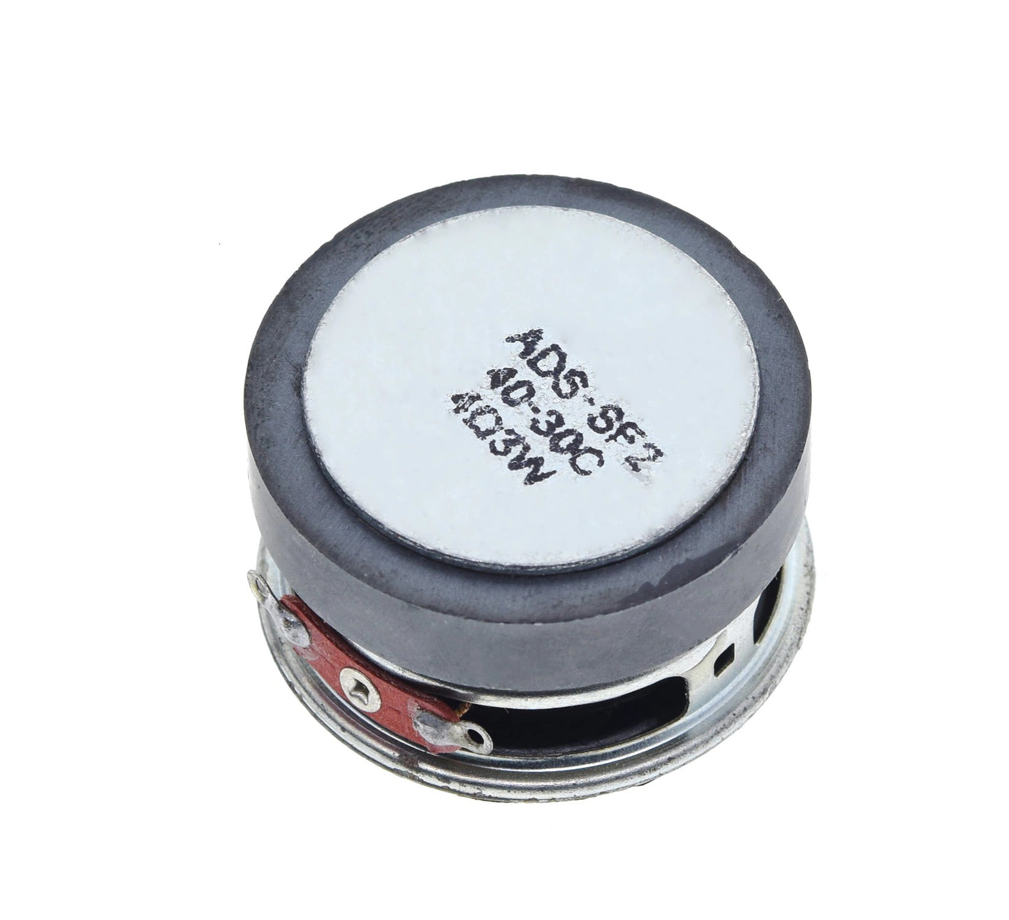 Acoustic Loudspeaker 4R 3W 40MM Speaker 36MM External Magnetic Black Hat PU Edge