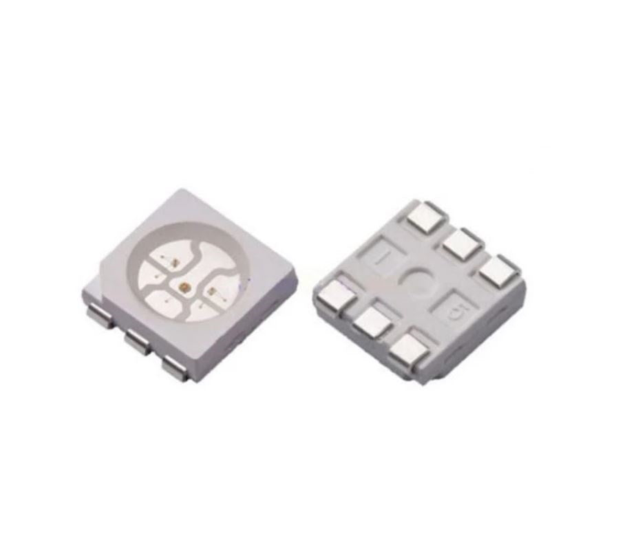 5050 2020 PLCC-6 RGB Red Green Blue Light SMD LED Diodes (50 pack)