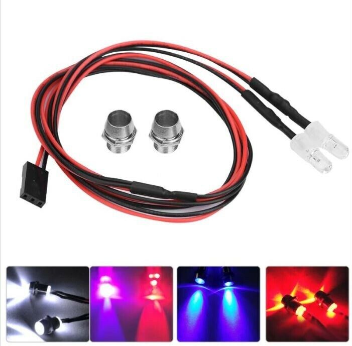 5mm Headlights RC Accessory LED Lights 4 colors