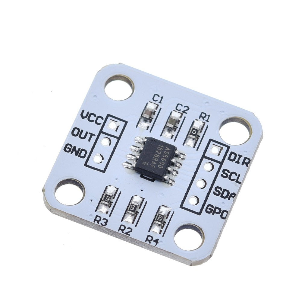 ﻿AS5600 Magnetic Encoder Induction Angle Measurement Module 12-bit Precision