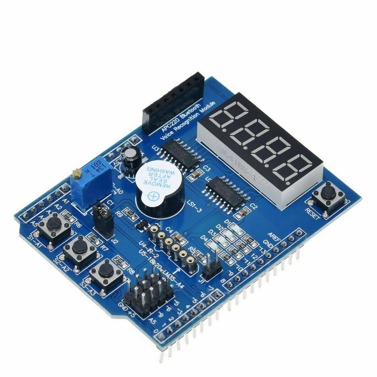 Multi-Function Expansion Based Shield Learning Kit for Arduino