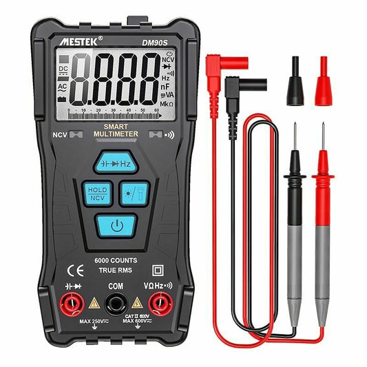 DM90S Mestek 6000 Counts Digital Multimeter Voltage Capacitance Meter