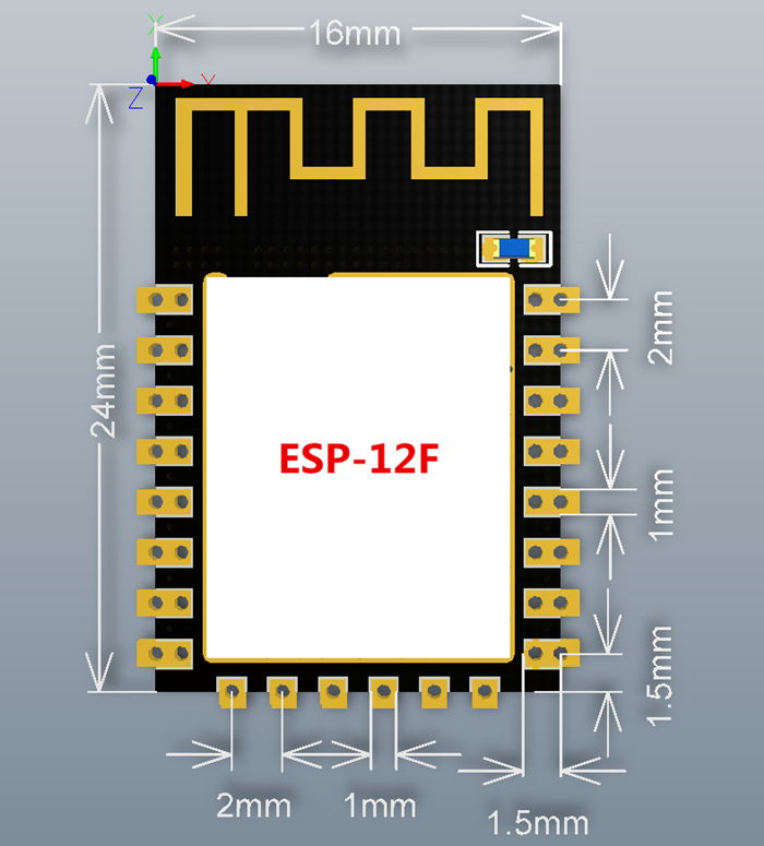 Esp-12F ESP8266 Remote Serial Port WIFI Module
