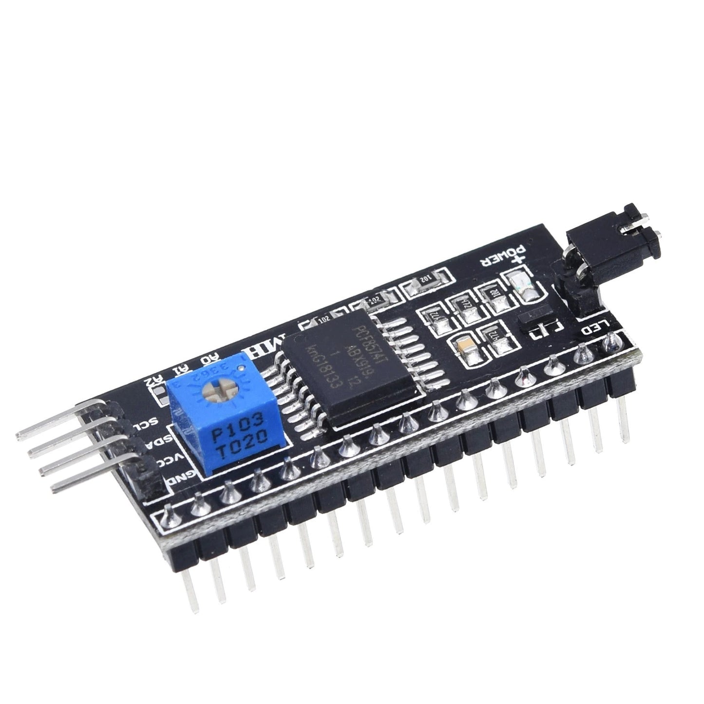 IIC I2C Adapter Serial Interface Board Module 5v Arduino 1602 2004 LCD