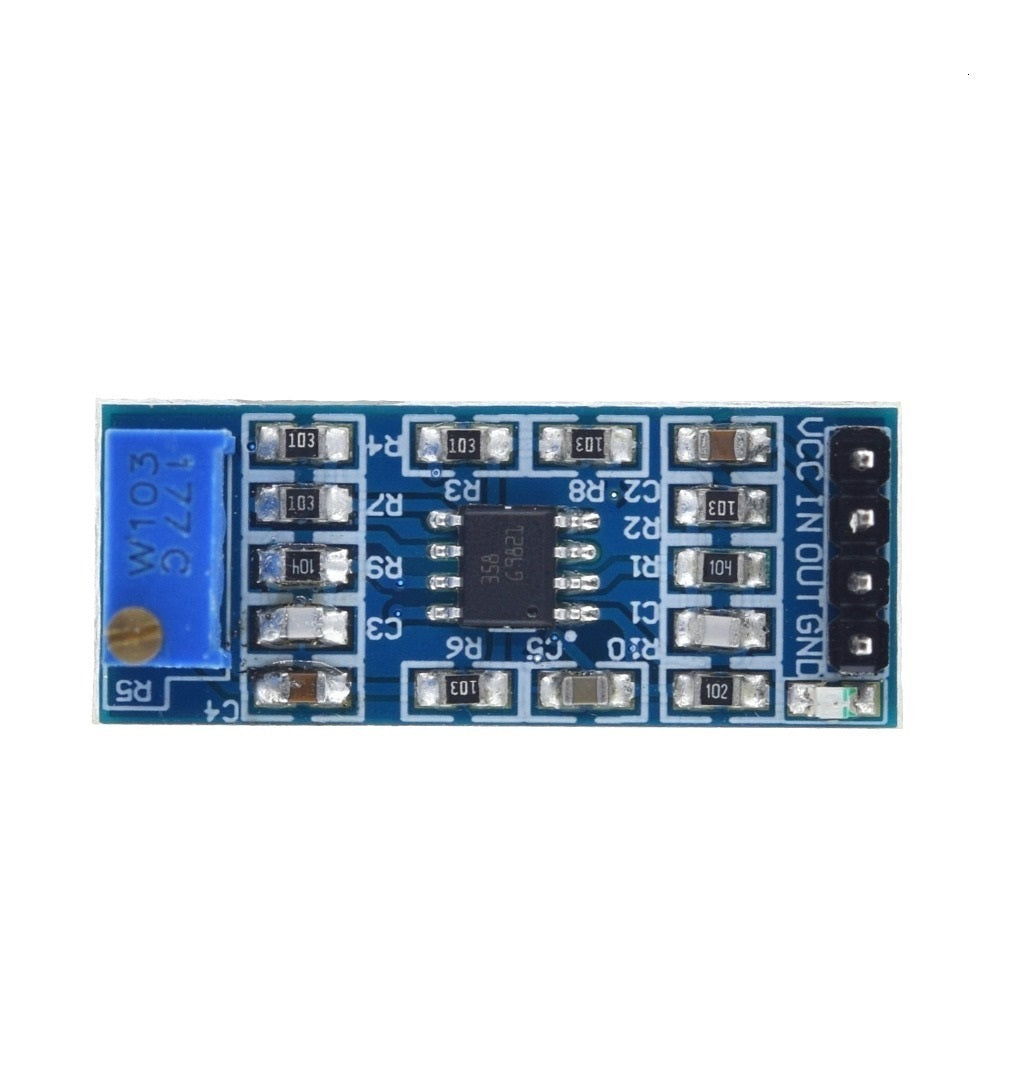 LM358 100 Times Gain Signal Amplification Operational Amplifier Module 5V-12V