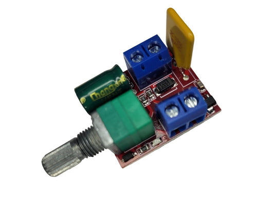 Mini DC Motor PWM Speed Controller 3-35V 5A Switch Small LED Dimmer