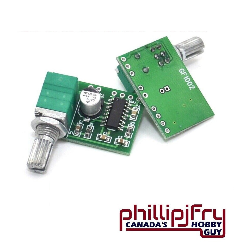PAM8403 5V 2 Channel Power Audio Amplifier Module Board 3Wx2 Volume Control