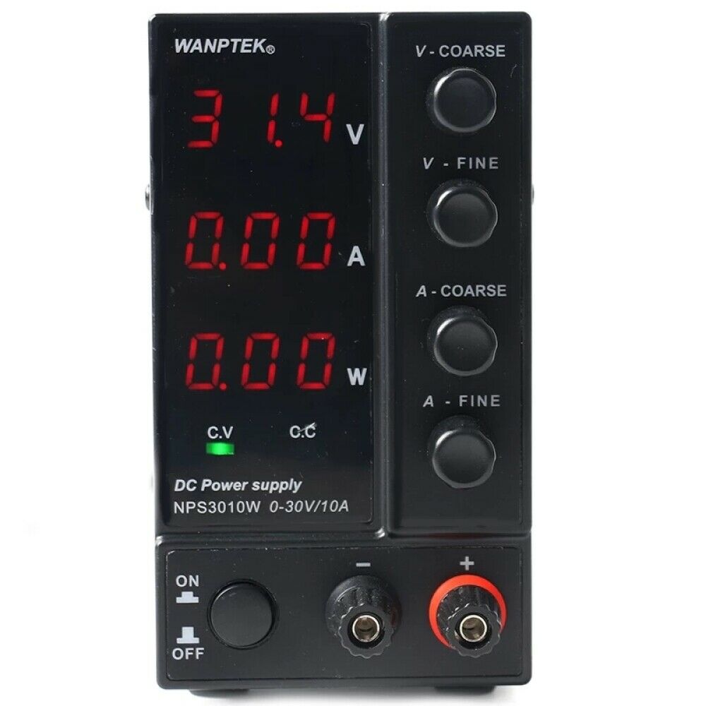 Wanptek 30V 10A Variable DC Power Supply