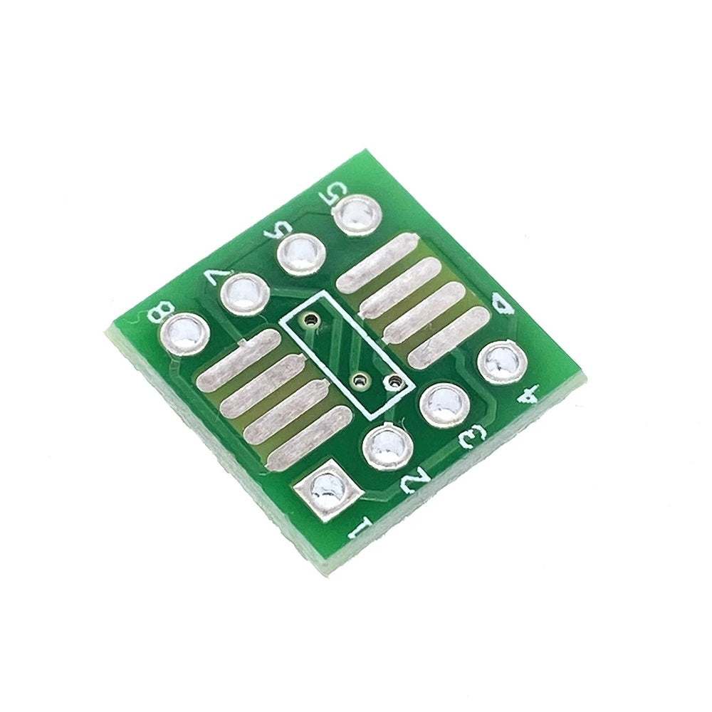 10pcs SOP8 SMD to DIP IC Adapter Socket Transfer Board 1.27mm to 2.54mm