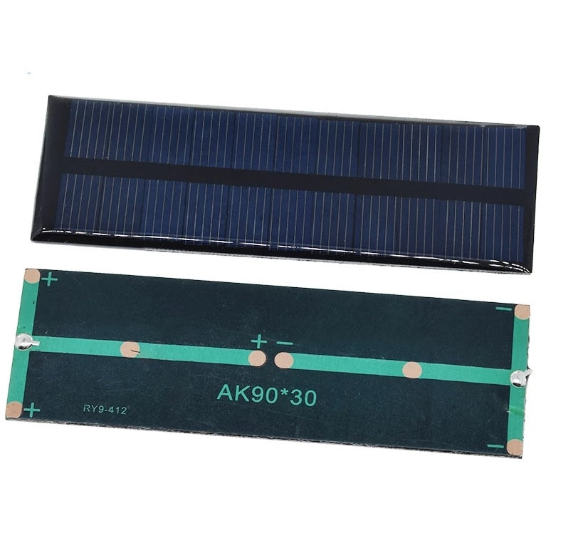 90x30mm Small Polycrystalline Solar Panel 5V Arduino DIY