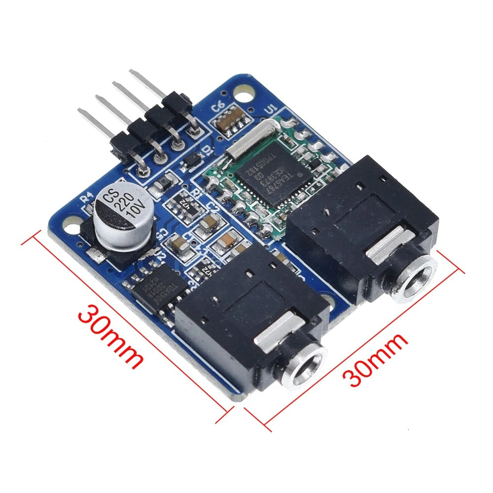 TEA5767 FM Stereo Radio Module for Arduino With Free Cable Antenna 76-108MHZ