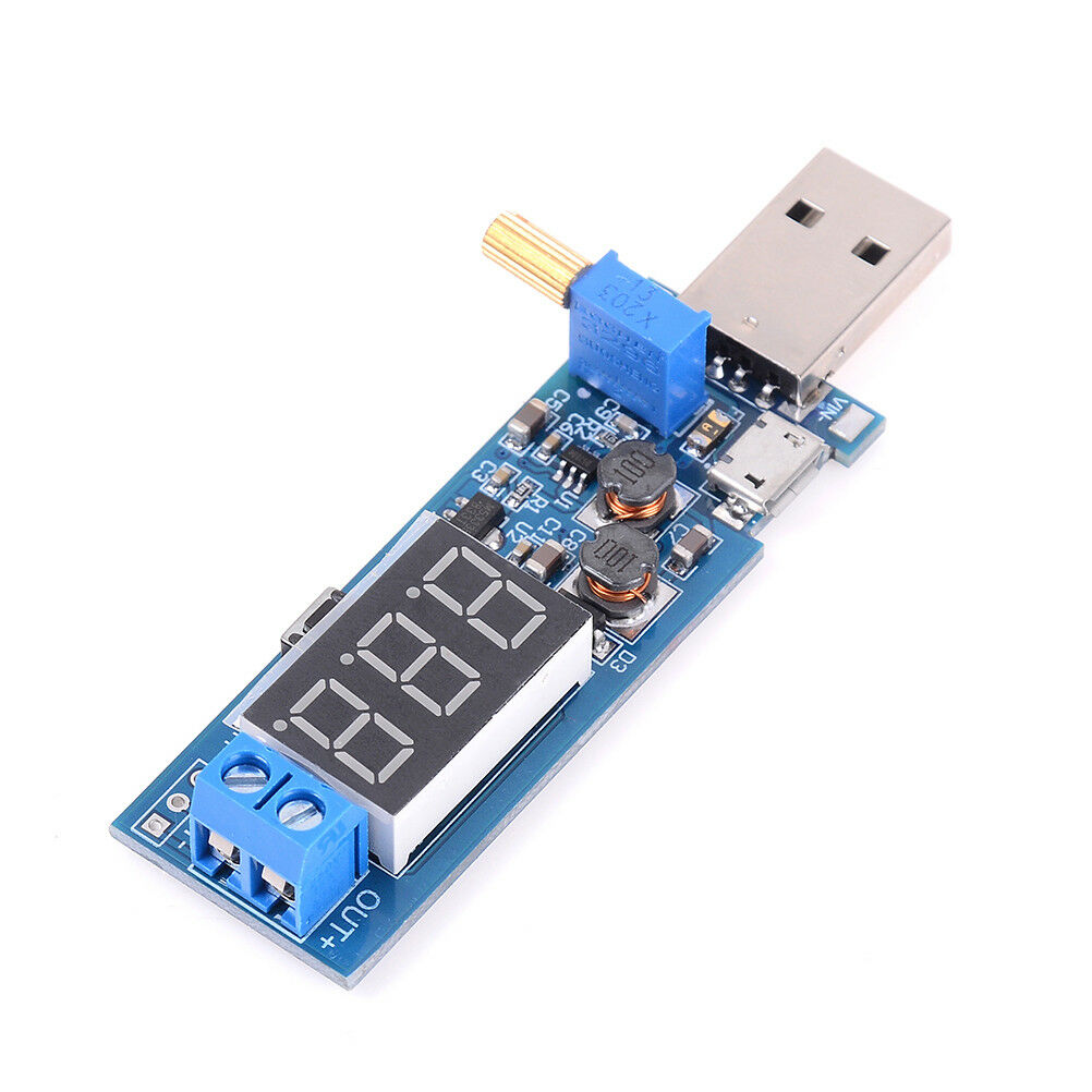 DC-DC 5V to 3.5V/12V USB Step UP / Down Power Supply Module Out DC 1.2V-24V