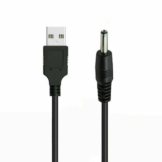 USB To DC Barrel Jack Power Cable Adapter Wire Connector 3.5 x 1.35 mm