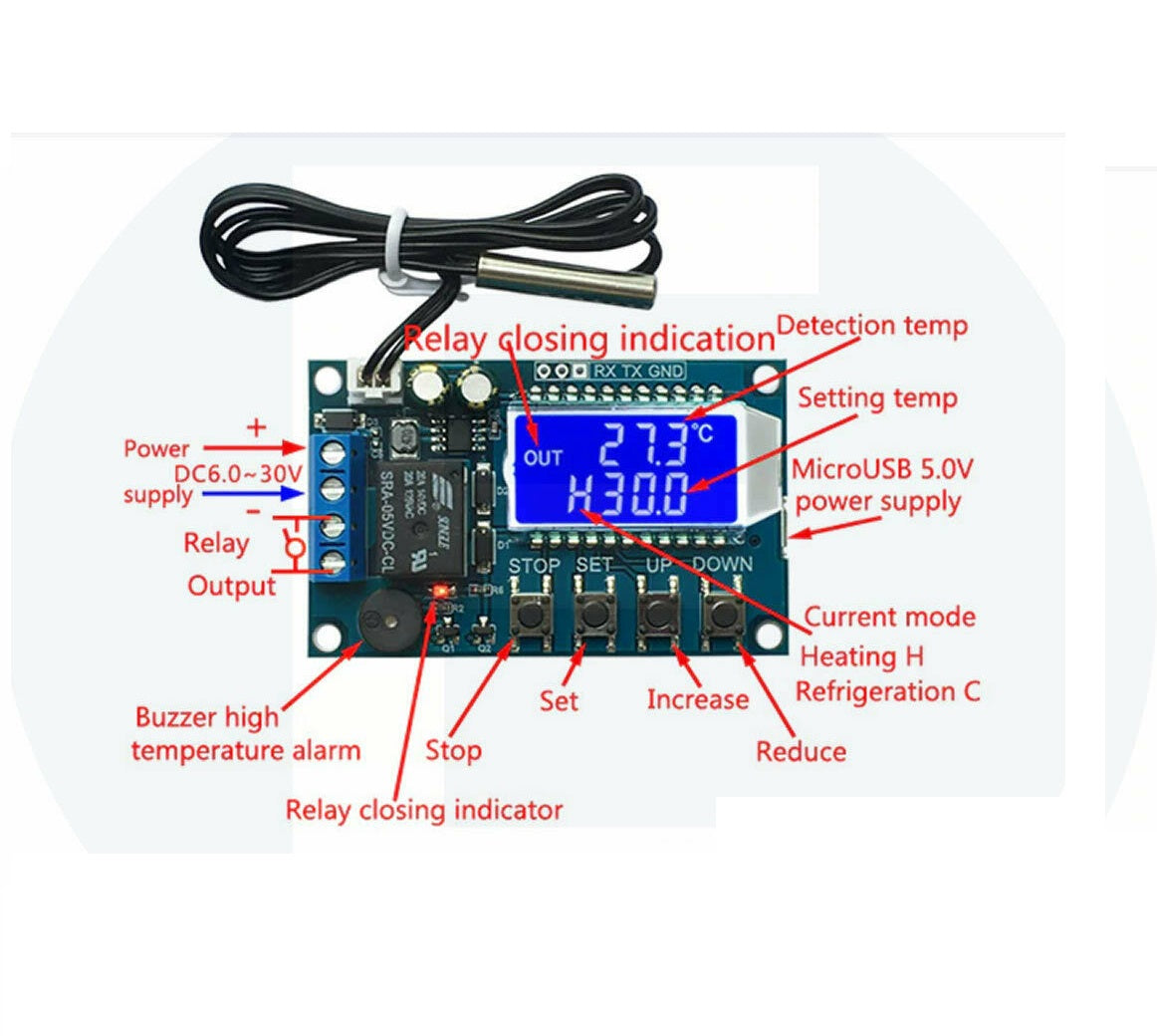 Xy-T01 Digital Thermostat Heating Refrigeration Digital Temperature Control