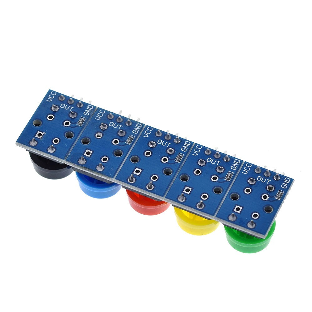 12x12mm Big Key Button Light Touch Switch Hat Output Module 5 Color For Arduino