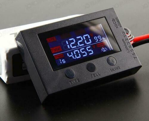 HotRc BX200 2-7S Low Voltage Buzzer Alarm Lipo Battery Voltage Tester Meter for RC