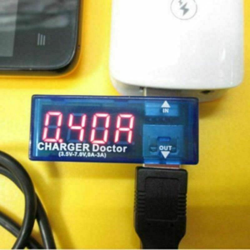 USB Charger Doctor Power Tester Voltage/Current Meter