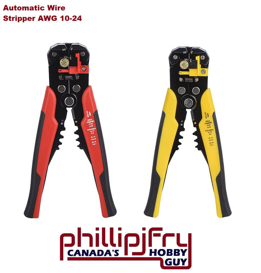 Professional Automatic Wire Striper Cutter Crimper Tool 8' 10-24AWG