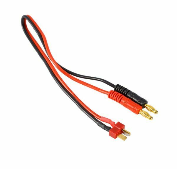 T Plug Dean's to 4mm Banana 30cm RC Connector Charger Extension