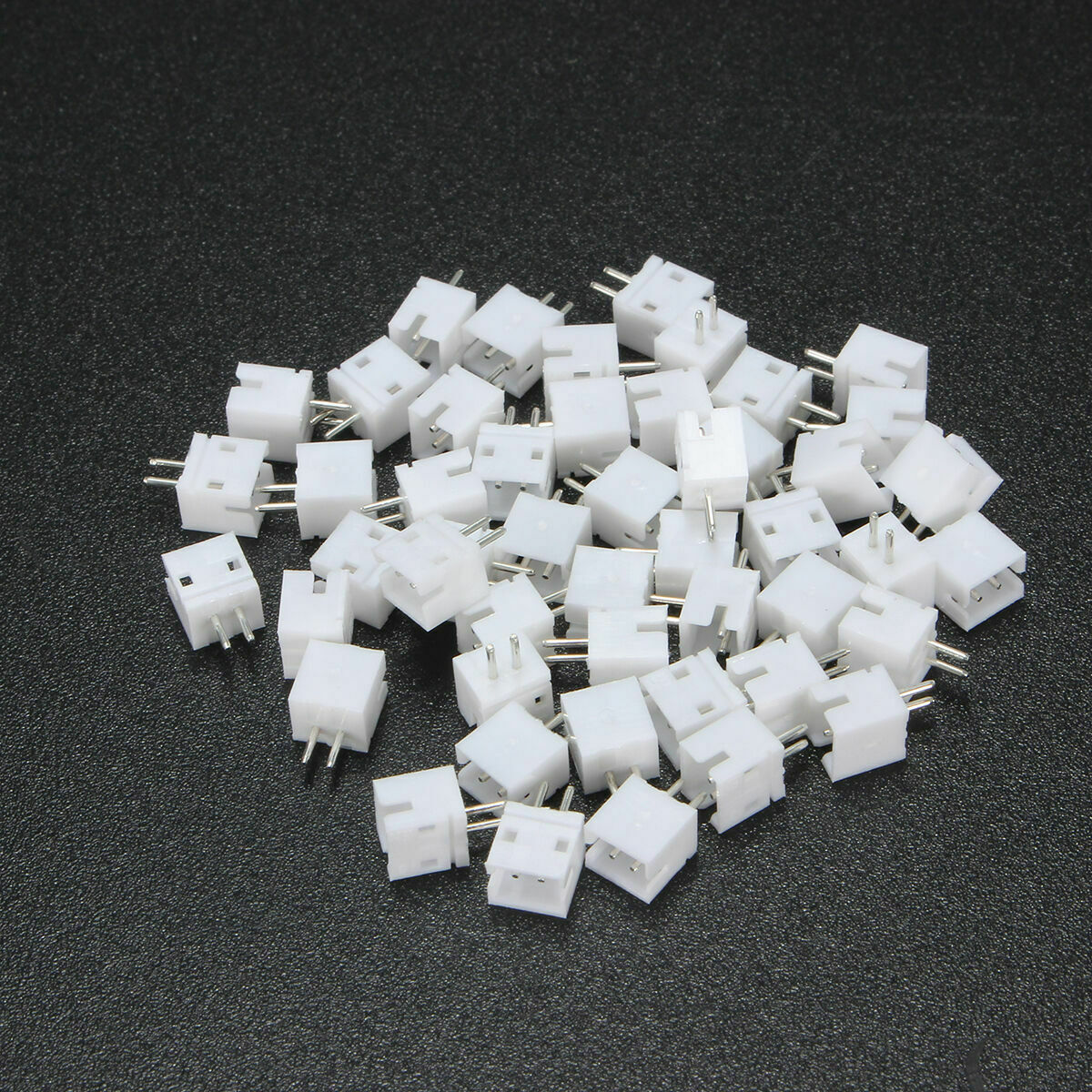 Micro JST 1.25mm 2-Pin Female Battery Connector 10cm wire (10 sets)