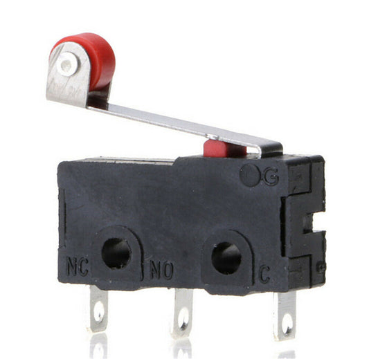 KW12-3 Micro Roller Lever Arm Normally Open Close Limit Switch (10 pack)
