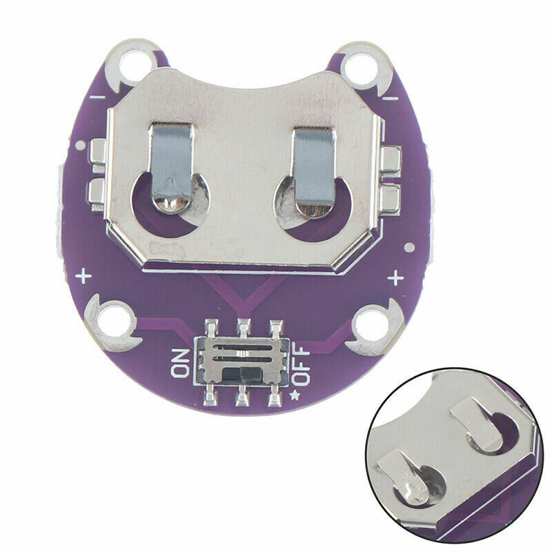 LilyPad Coin Cell Battery Holder CR2032 Battery Mount Module