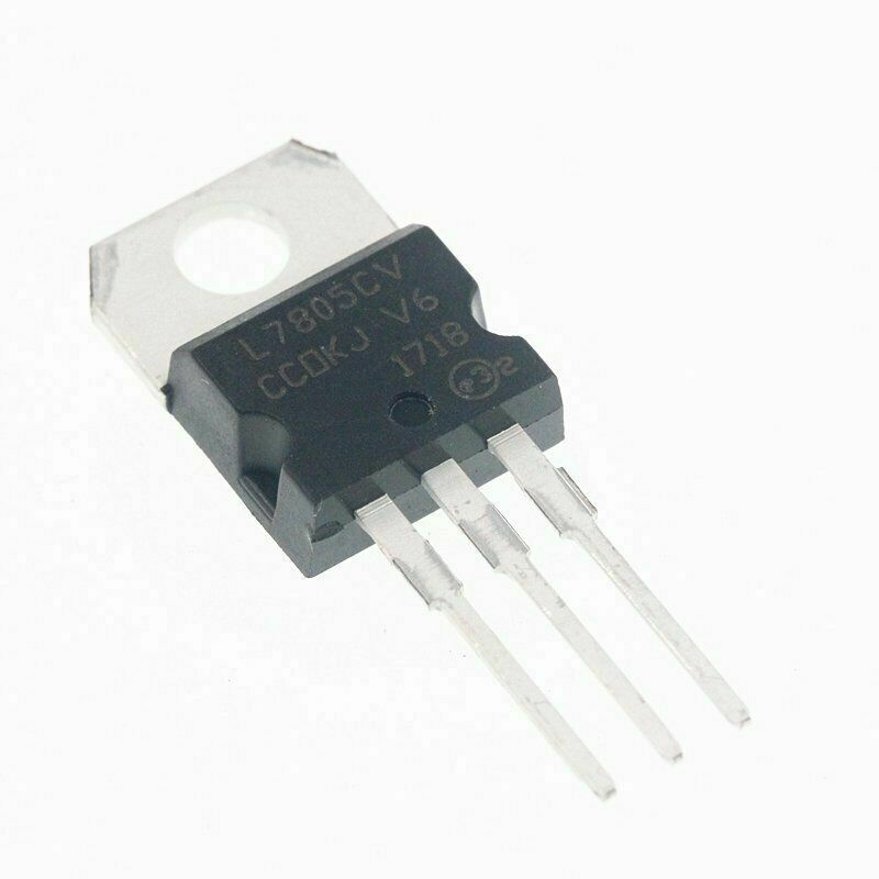 LM7805 Voltage Regulator IC 5V 1.5A TO-220 (10 pack)