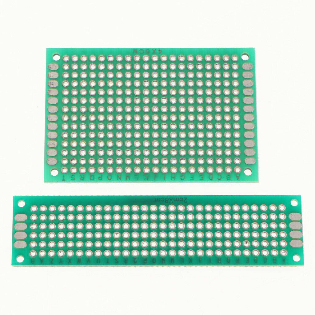 4Pcs Prototype PCB Double Side Breadboard 5x7 4x6 3x7 2x8CM