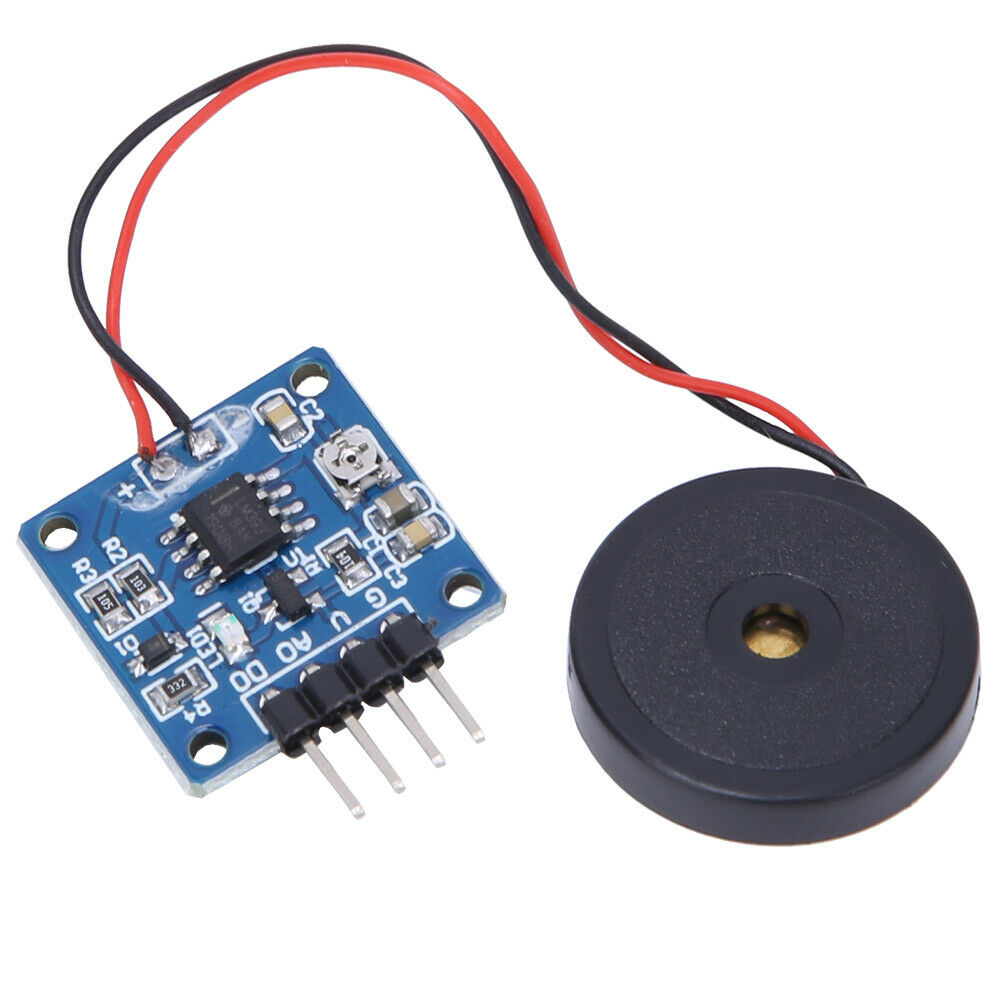 Piezoelectric Film Vibration Sensor Switch Module TTL Level Output For Arduino