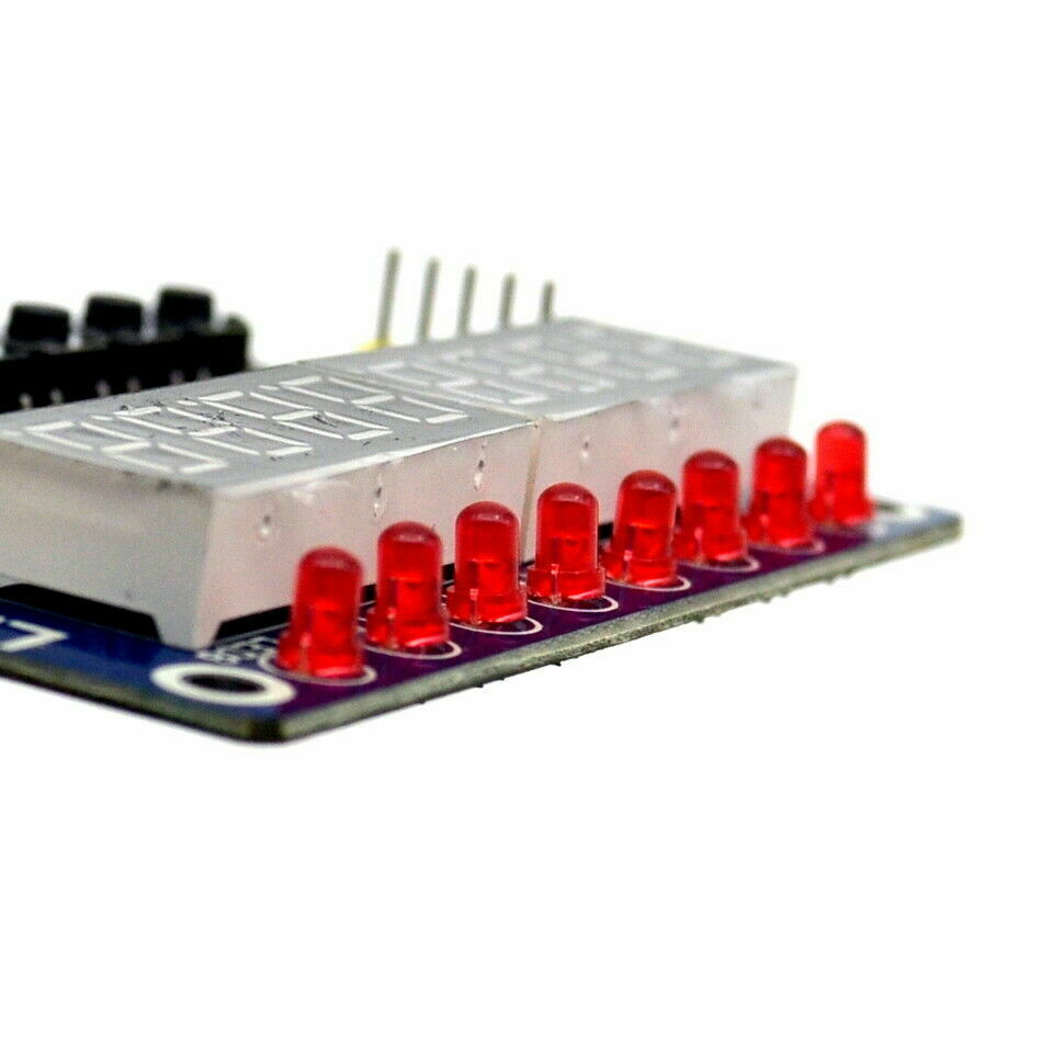 8-Bit LED 8-Bit Digital Tube 8 Key TM1638 Display module