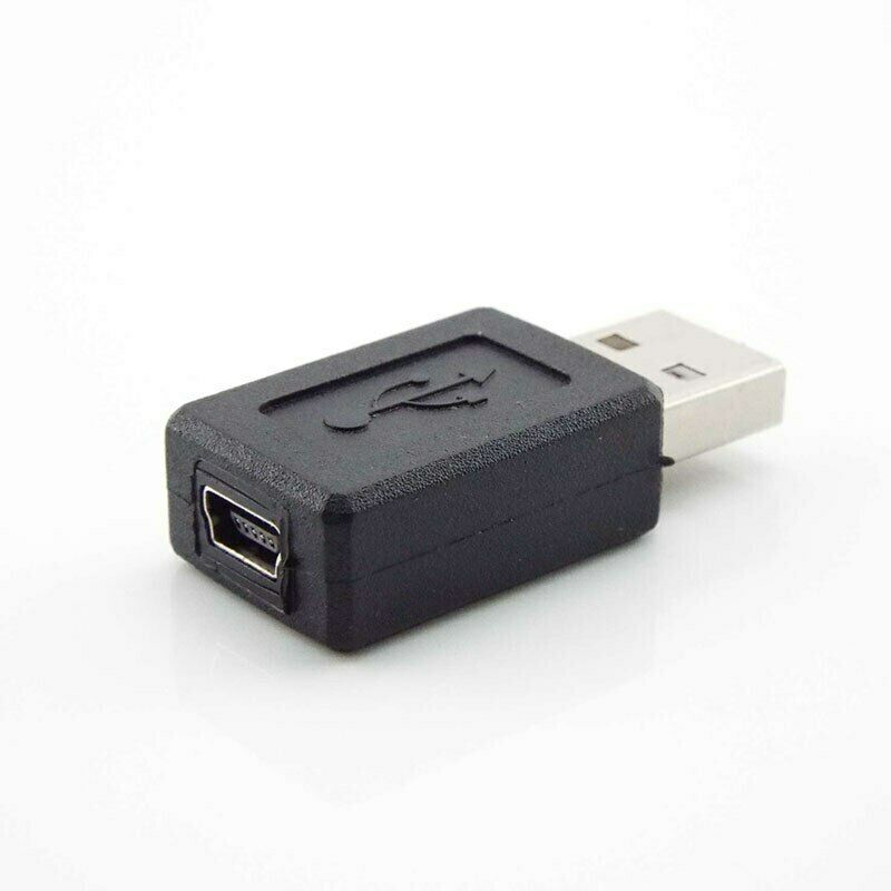 USB2.0 A Type Male to Mini USB Type B Female (2 pack)