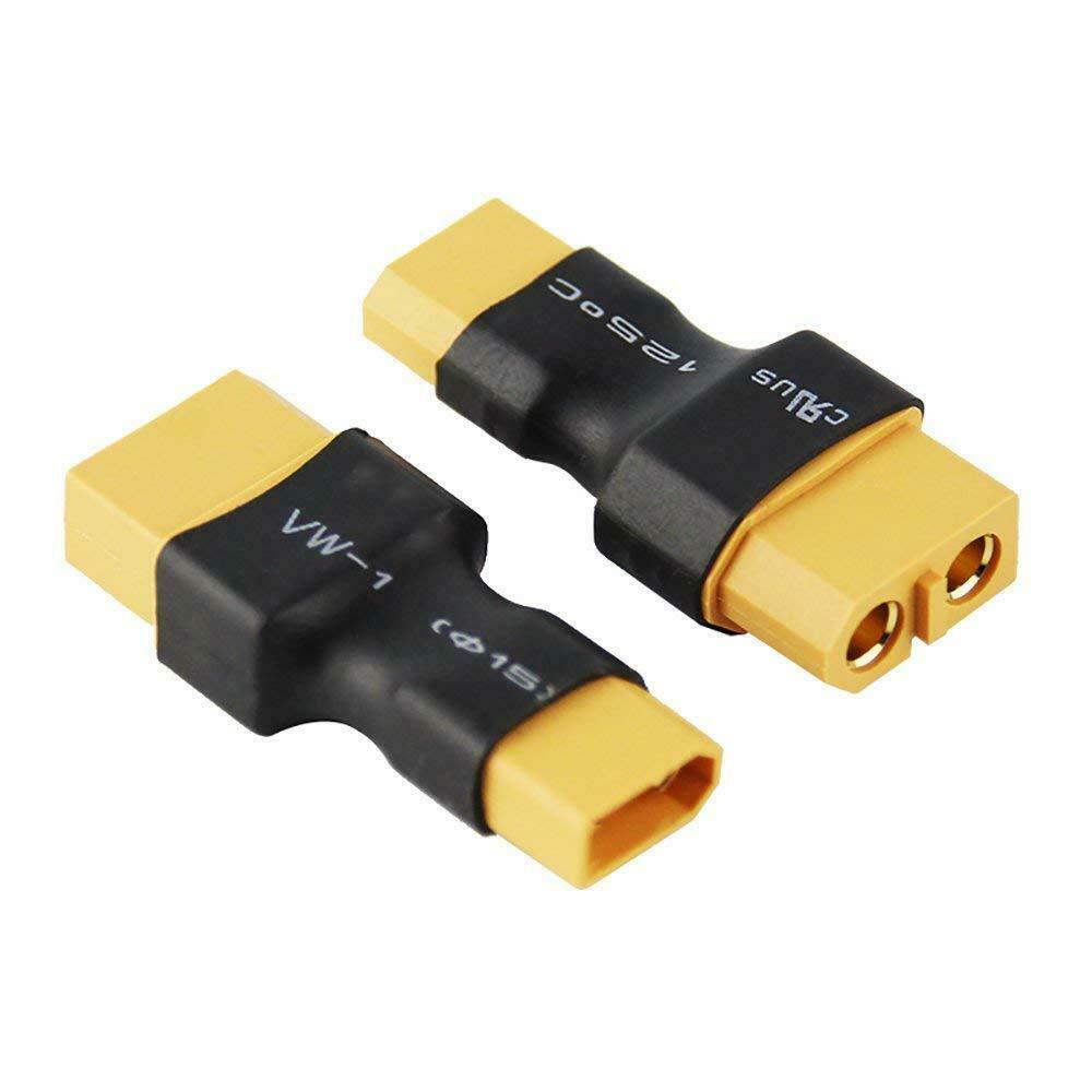 XT30 to XT60 Male/Female Female/Male Adapter Connector