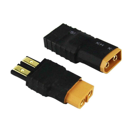 Wireless XT60 to Traxxas Female Male TRX Plug Adapter Connector for Battery ESC