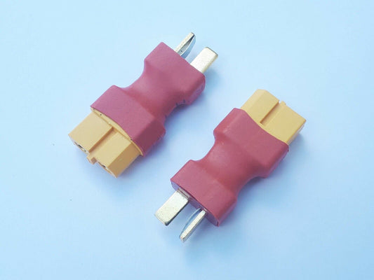 1pc Wireless Deans T-Plug Male connector to XT60 Female Connector Adapter.