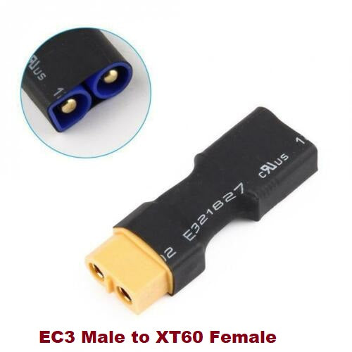 EC3 to XT60 Female/Male Female/Male Adapter Connector
